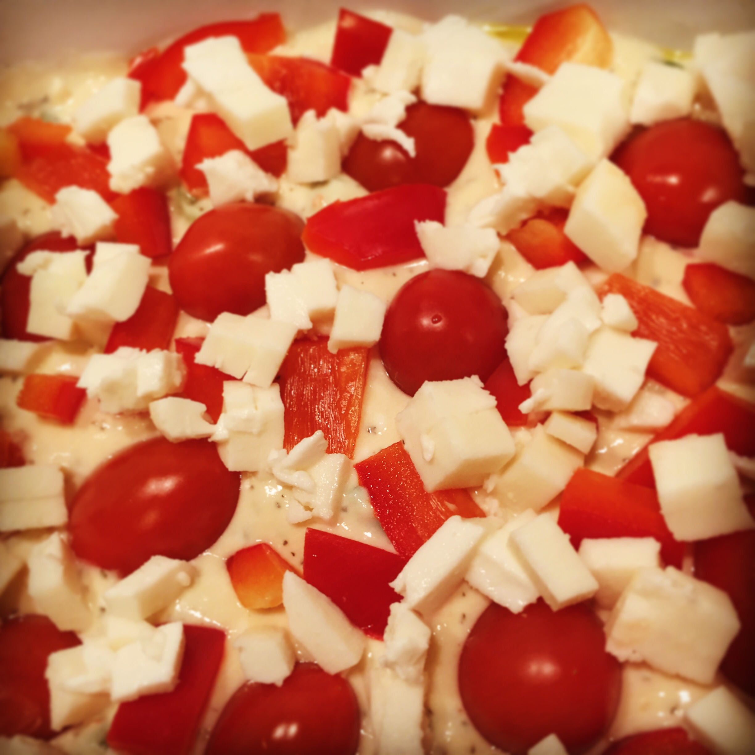 Tomate-Paprika-Auflauf mit Ricotta | Wildes Geschnetzel